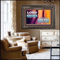 HIS FACE SHINE UPON THEE  Scriptural Prints  GWFAVOUR9797  "45X33"