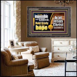 GOD NEVER LIE ONLY BELIEVE  Art & Wall Décor  GWFAVOUR9820  "45X33"