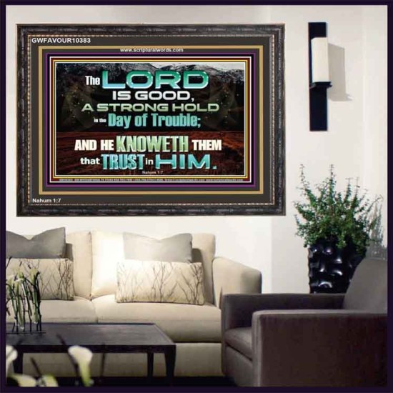 TRY HIM THE LORD IS GOOD ALL THE TIME  Ultimate Power Picture  GWFAVOUR10383  