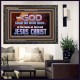 GOD SHALL BE WITH THEE  Bible Verses Wooden Frame  GWFAVOUR10448  