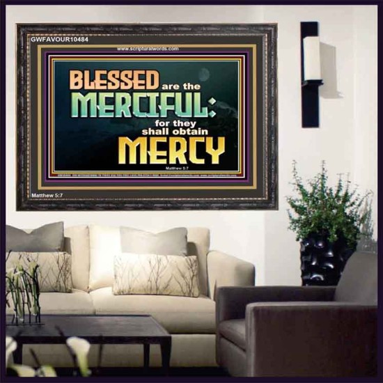 THE MERCIFUL SHALL OBTAIN MERCY  Religious Art  GWFAVOUR10484  