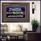 THE LORD IS UPRIGHT AND MY ROCK  Church Wooden Frame  GWFAVOUR10535  