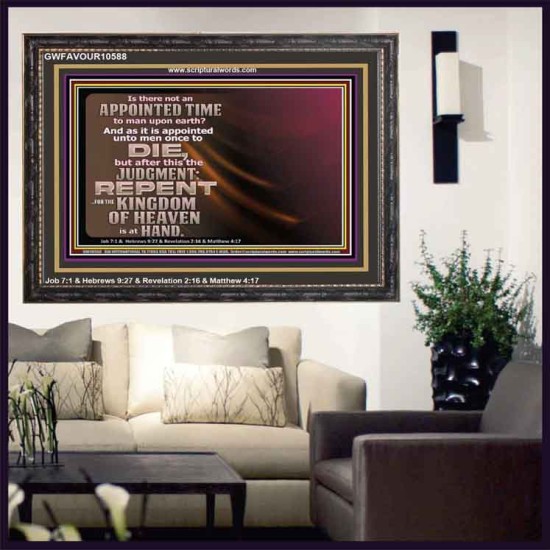 AN APPOINTED TIME TO MAN UPON EARTH  Art & Wall Décor  GWFAVOUR10588  