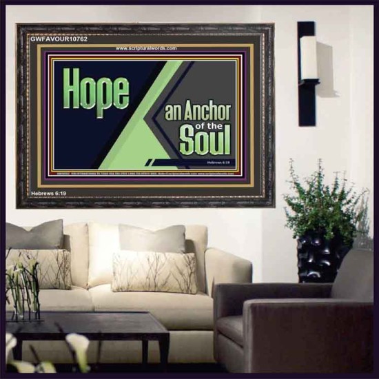 HOPE AN ANCHOR OF THE SOUL  Christian Paintings  GWFAVOUR10762  