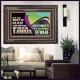 THE WAYS OF MAN ARE BEFORE THE EYES OF THE LORD  Contemporary Christian Wall Art Wooden Frame  GWFAVOUR10765  