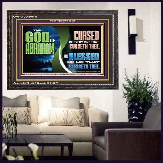 BLESSED BE HE THAT BLESSETH THEE  Religious Wall Art   GWFAVOUR10776  