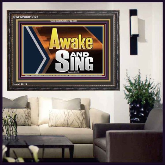 AWAKE AND SING  Affordable Wall Art  GWFAVOUR12122  