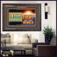 OUR LORD JESUS CHRIST THE LIGHT OF THE WORLD  Bible Verse Wall Art Wooden Frame  GWFAVOUR13122  