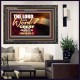 THE LORD GAVE THE WORD  Bathroom Wall Art  GWFAVOUR9604  