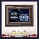 THE LIGHT SHALL SHINE UPON THY WAYS  Christian Quote Wooden Frame  GWFAVOUR10296  