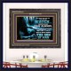 BE COUNTED WORTHY OF THE SON OF MAN  Custom Inspiration Scriptural Art Wooden Frame  GWFAVOUR10321  