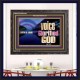 WITH A LOUD VOICE GLORIFIED GOD  Printable Bible Verses to Wooden Frame  GWFAVOUR10349  