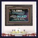 HATE EVIL YOU WHO LOVE THE LORD  Children Room Wall Wooden Frame  GWFAVOUR10378  