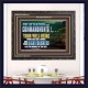 LET YOUR RIGHTEOUSNESS BE LIKE THE WAVES OF THE SEA  Church Wooden Frame  GWFAVOUR10413  