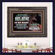 IN MY NAME SHALL THEY CAST OUT DEVILS  Christian Quotes Wooden Frame  GWFAVOUR10460  