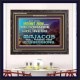 UPON MOUNT ZION THERE SHALL BE DELIVERANCE  Christian Paintings Wooden Frame  GWFAVOUR10499  