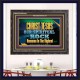 CHRIST JESUS OUR ROCK HOSANNA IN THE HIGHEST  Ultimate Inspirational Wall Art Wooden Frame  GWFAVOUR10529  