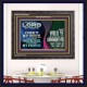 OBEY MY VOICE AND I WILL BE YOUR GOD  Custom Christian Wall Art  GWFAVOUR10609  
