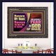 REVERE MY NAME AND REVERENTLY FEAR THE GOD OF ISRAEL  Scriptures Décor Wall Art  GWFAVOUR10734  