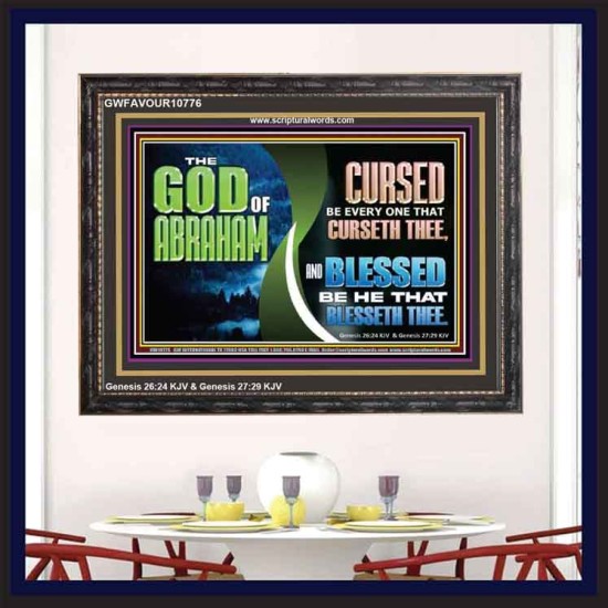 BLESSED BE HE THAT BLESSETH THEE  Religious Wall Art   GWFAVOUR10776  