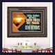 ABBA FATHER WE WILL SHEW FORTH THY PRAISE TO ALL GENERATIONS  Bible Verse Wooden Frame  GWFAVOUR12093  