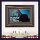 BLESSED ARE THEY THAT DWELL IN THY HOUSE O LORD OF HOSTS  Christian Art Wooden Frame  GWFAVOUR12101  