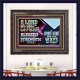 BLESSED IS THE MAN WHOSE STRENGTH IS IN THEE  Wooden Frame Christian Wall Art  GWFAVOUR12102  