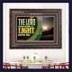 THE LORD SHALL BE A LIGHT UNTO ME  Custom Wall Art  GWFAVOUR12123  