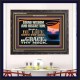 SOUND WISDOM AND DISCRETION SHALL BE LIFE UNTO THY SOUL  Children Room Wall Wooden Frame  GWFAVOUR12407  