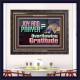 JOY AND PRAYER BRINGS OVERFLOWING GRATITUDE  Bible Verse Wall Art  GWFAVOUR13117  