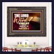 THE LORD GAVE THE WORD  Bathroom Wall Art  GWFAVOUR9604  