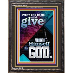 WE SHALL ALL GIVE ACCOUNT TO GOD  Ultimate Power Picture  GWFAVOUR10002  "33x45"