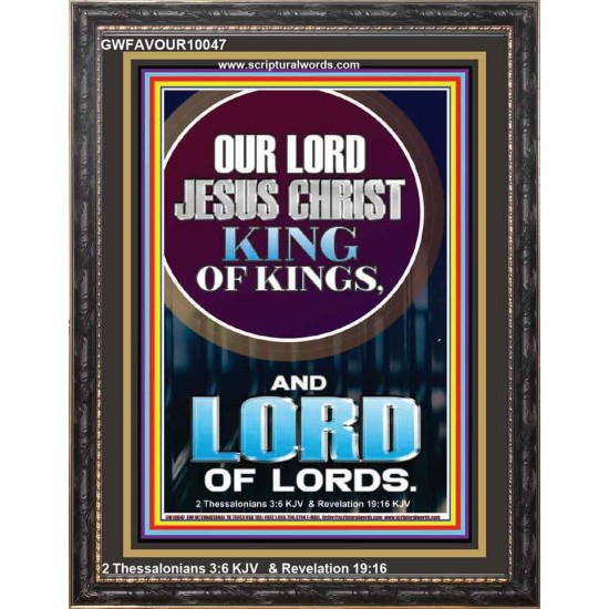 JESUS CHRIST - KING OF KINGS LORD OF LORDS   Bathroom Wall Art  GWFAVOUR10047  