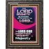 THE LORD GOD OMNIPOTENT REIGNETH IN MAJESTY  Wall Décor Prints  GWFAVOUR10048  "33x45"