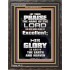 LET THEM PRAISE THE NAME OF THE LORD  Bathroom Wall Art Picture  GWFAVOUR10052  "33x45"
