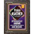 PRAISE HIM WITH TIMBREL, STRINGED INSTRUMENTS AND ORGANS  Scriptural Wall Art  GWFAVOUR10064  "33x45"