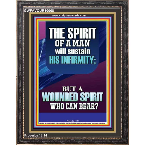 THE SPIRIT OF A MAN   Office Wall Portrait  GWFAVOUR10068  