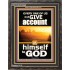 WE SHALL ALL GIVE ACCOUNT OF OUR LIFE TO GOD  Scriptural Décor Portrait  GWFAVOUR10069  "33x45"