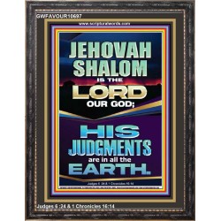JEHOVAH SHALOM IS THE LORD OUR GOD  Christian Paintings  GWFAVOUR10697  "33x45"