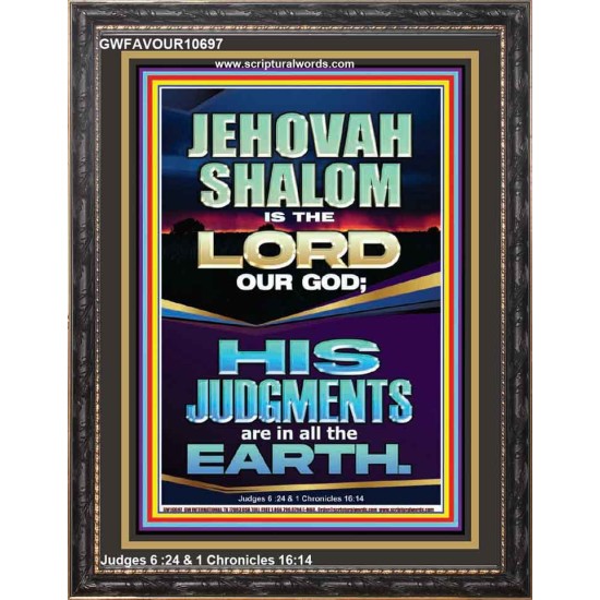 JEHOVAH SHALOM IS THE LORD OUR GOD  Christian Paintings  GWFAVOUR10697  