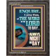 STUDY THE WORD OF THE LORD DAY AND NIGHT  Large Wall Accents & Wall Portrait  GWFAVOUR11817  