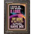 I AM THINE SAVE ME O LORD  Christian Quote Portrait  GWFAVOUR11822  "33x45"