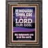 JEHOVAH SHALOM HIS JUDGEMENT ARE IN ALL THE EARTH  Custom Art Work  GWFAVOUR11842  "33x45"