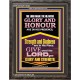 GLORY AND HONOUR ARE IN HIS PRESENCE  Custom Inspiration Scriptural Art Portrait  GWFAVOUR11848  