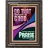 DO THAT WHICH IS GOOD AND YOU SHALL BE APPRECIATED  Bible Verse Wall Art  GWFAVOUR11870  "33x45"