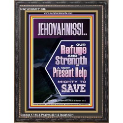 JEHOVAH NISSI A VERY PRESENT HELP  Eternal Power Picture  GWFAVOUR11886  "33x45"