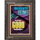 DILIGENTLY FOLLOWED EVERY GOOD WORK  Ultimate Inspirational Wall Art Portrait  GWFAVOUR11899  