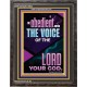 BE OBEDIENT UNTO THE VOICE OF THE LORD OUR GOD  Righteous Living Christian Portrait  GWFAVOUR11903  