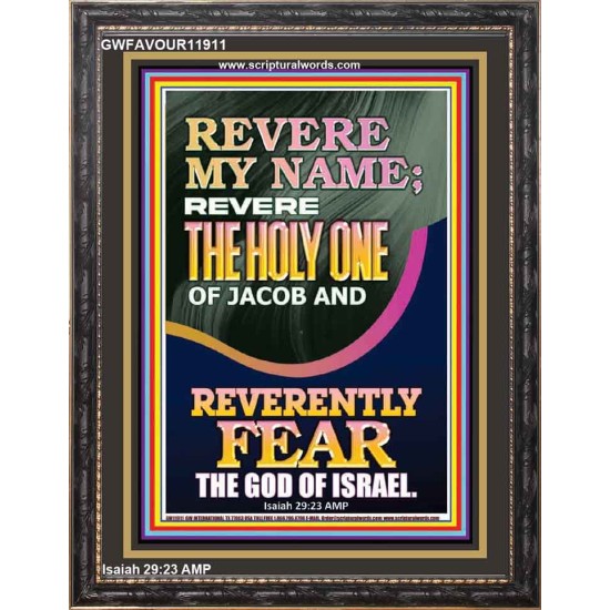 REVERE MY NAME THE HOLY ONE OF JACOB  Ultimate Power Picture  GWFAVOUR11911  