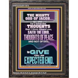 THOUGHTS OF PEACE AND NOT OF EVIL  Scriptural Décor  GWFAVOUR11974  "33x45"